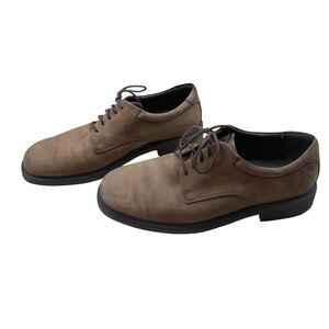 Rockport Men’s Shoes Lace Up Nubuck Leather Oxford Casual Brown Size 10.5 M
